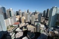 Makati Skyline, Manila, Philippines. Royalty Free Stock Photo